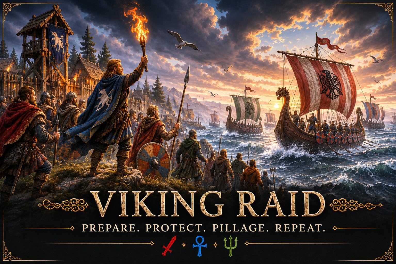 Viking Raid official hero artwork