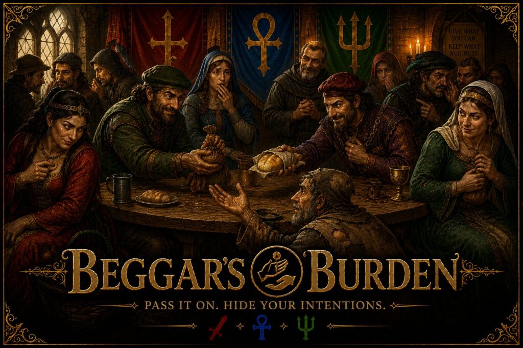 Beggar's Burden official Going Medieval hero artwork