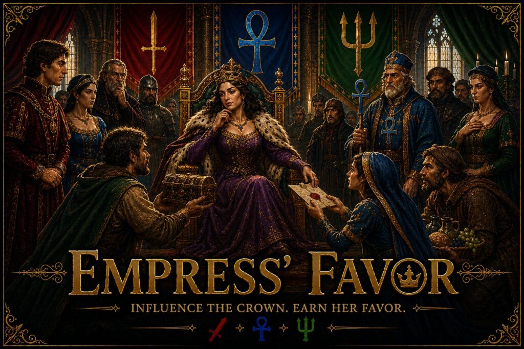 Empress' Favor official Going Medieval hero artwork