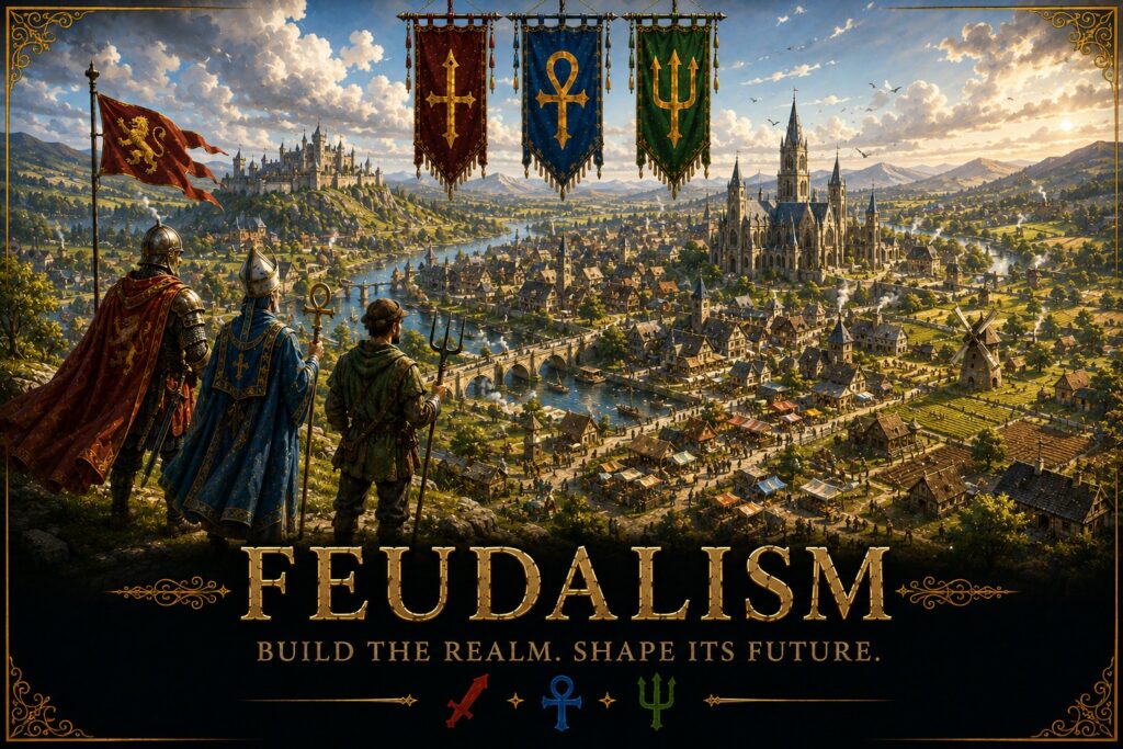 Feudalism official Going Medieval hero artwork