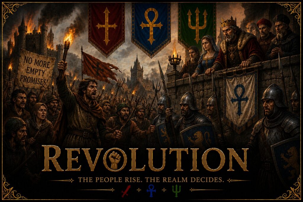 Revolution official Going Medieval hero artwork