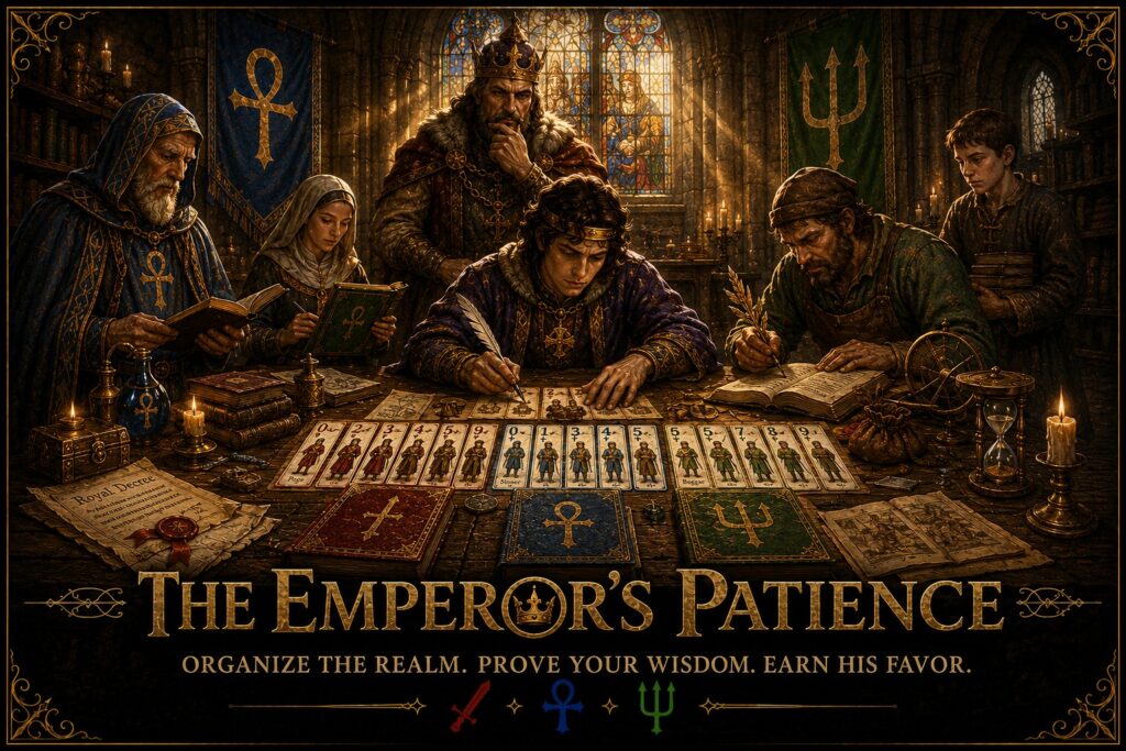 The Emperor's Patience official Going Medieval hero artwork